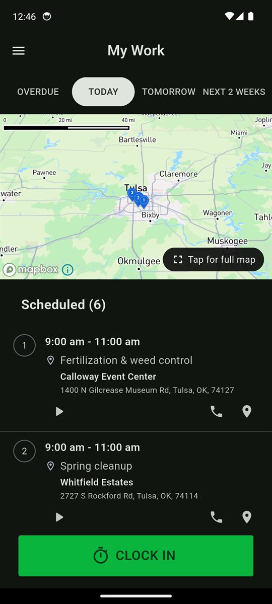 Helix Field mobile — my work